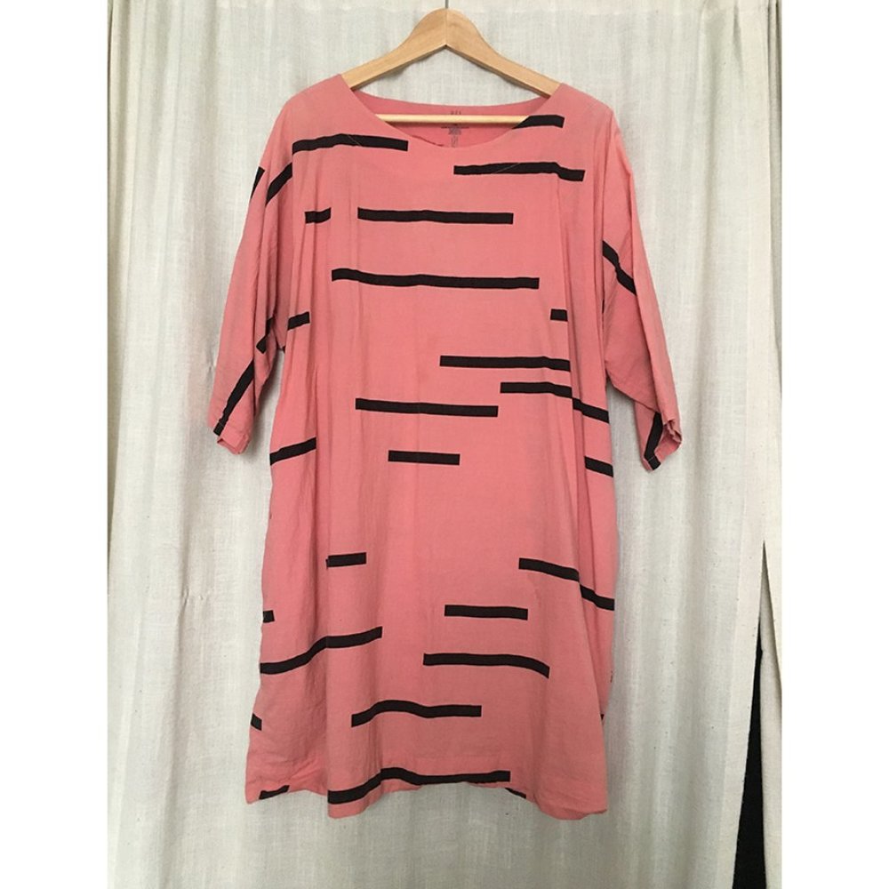 UZI NYC Pink Now Dress w pockets